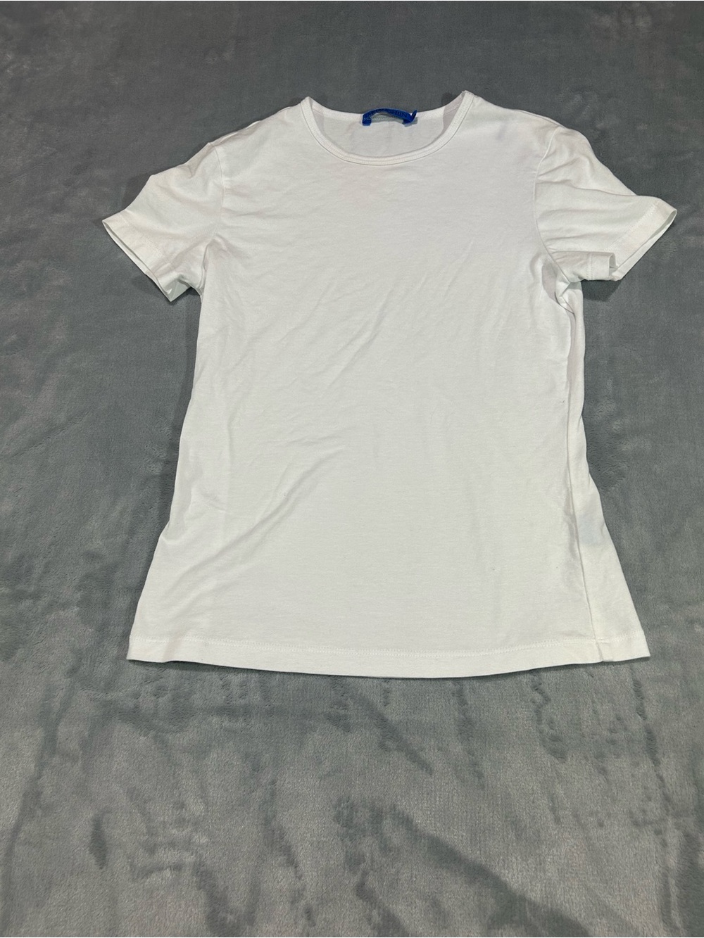 J. McLaughlin Women's White Short Sleeve Crew Neck T-Shirt Size XS